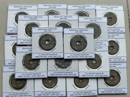 Xu phong thủy Minh Mạng Thông Bảo tài lộc